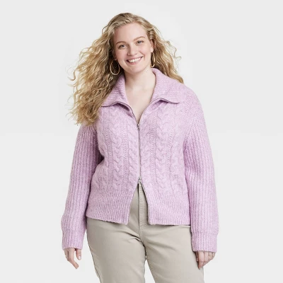 Women's Zip-Up Cardigan - Universal Thread™ 7 Women's Zip-Up Cardigan - Universal Thread™ - Image 5