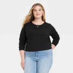 Women's Long Sleeve Sensory Friendly T-Shirt - Universal Thread™ -Universal Thread GUEST 0a24f737 f71b 4325 ac7a 027cb60db735