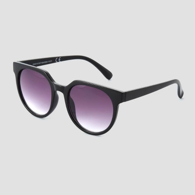 Women's Angular Square Sunglasses - Universal Thread™ Black 5 Women's Angular Square Sunglasses - Universal Thread™ Black - Image 3