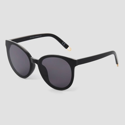 Women's Round Sunglasses - Universal Thread™ Off Black 3 Women's Round Sunglasses - Universal Thread™ Off Black