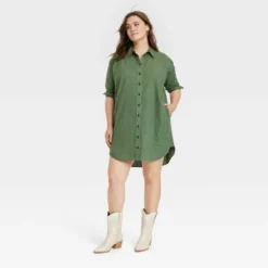 Women's Long Sleeve Mini Shirtdress - Universal Thread™ 9 Women's Long Sleeve Mini Shirtdress - Universal Thread™ -Universal Thread GUEST 1295ab84 fbb4 4e03 b1af 01625ac8f602