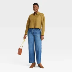 Women's High-Rise Wide Leg Jeans - Universal Thread™ Medium Wash -Universal Thread GUEST 1372fb06 a8be 4394 98d2 18ff96528937