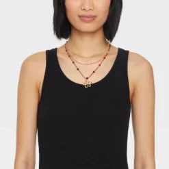 Mixed Quartz Stationed Chain And Beaded Necklace Set 3pc - Universal Thread™ -Universal Thread GUEST 1d91f485 2329 43b0 a4a3 ed4c05f053e2