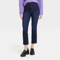 Women's High-Rise Bootcut Jeans - Universal Thread™ Dark Blue -Universal Thread GUEST 2069476e e789 48ee 809e a912b650d067