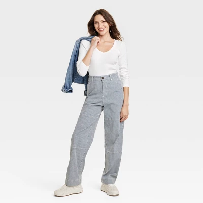 Women's Long Sleeve Ribbed V-Neck T-Shirt - Universal Thread™ 4 Women's Long Sleeve Ribbed V-Neck T-Shirt - Universal Thread™ - Image 2