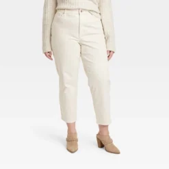 Women's High-Rise 90's Slim Straight Jeans - Universal Thread™ White 15 Women's High-Rise 90's Slim Straight Jeans - Universal Thread™ White -Universal Thread GUEST 20c9e8d4 e525 4837 b163 bddaf28a8a5f