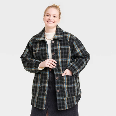 Women's Oversized Quilted Shacket - Universal Thread™ 5 Women's Oversized Quilted Shacket - Universal Thread™ - Image 3