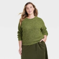 Women's Crewneck Cotton Pullover Sweater - Universal Thread™ 15 Women's Crewneck Cotton Pullover Sweater - Universal Thread™ -Universal Thread GUEST 2aa35504 4283 4f41 a6e0 04c860caec69