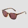 Women's Tortoise Shell Print Square Key Hole Sunglasses - Universal Thread™ Brown -Universal Thread GUEST 364d7751 39d9 478d 83e1 b7b2ee05f304