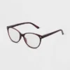 Women's Gloss Plastic Cateye Blue Light Filtering Reading Glasses - Universal Thread™ Burgundy 1 Women's Gloss Plastic Cateye Blue Light Filtering Reading Glasses - Universal Thread™ Burgundy -Universal Thread GUEST 416a01ff 72ce 4aa5 a71e 405991d6e955