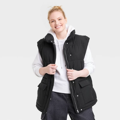 Women's Puffer Vest - Universal Thread™ 5 Women's Puffer Vest - Universal Thread™ - Image 3
