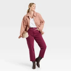 Women's High-Rise Straight Fit Cropped Jeans - Universal Thread™ -Universal Thread GUEST 53099dbb 9aa3 4a05 9bb4 fd2e5e59f7b1