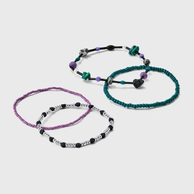 Semi Precious Opal Stretch Bracelet Set 4pc - Universal Thread™ 8 Semi Precious Opal Stretch Bracelet Set 4pc - Universal Thread™ - Image 6