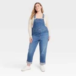 Women's Denim Overalls - Universal Thread™ Medium Wash -Universal Thread GUEST 5d264c75 ebbd 4f02 a9f3 758a91829b6a