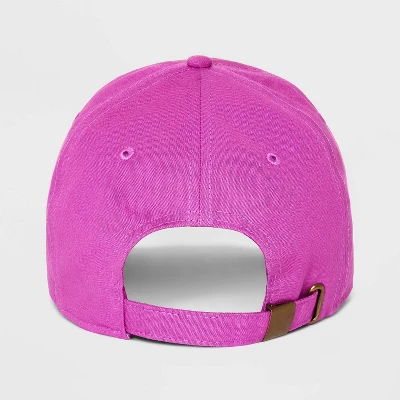 Baseball Hat - Universal Thread™ Fuchsia 4 Baseball Hat - Universal Thread™ Fuchsia - Image 2