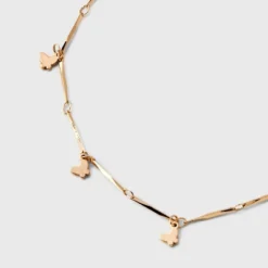Bar Link Butterfly Charm Station Necklace - Universal Thread™ Gold 7 Bar Link Butterfly Charm Station Necklace - Universal Thread™ Gold -Universal Thread GUEST 71e1d4cf 4a4e 409d 9f57 18584bb0a6bd