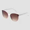 Women's Round Sunglasses - Universal Thread™ Off White -Universal Thread GUEST 75e94e47 0298 448b a5d6 4a1df377cb1d