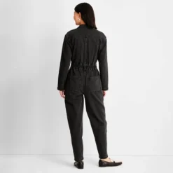 Women's Long Sleeve Denim Jumpsuit - Universal Thread™