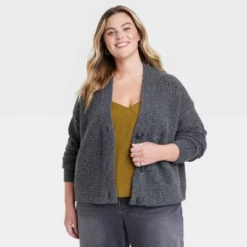 Women's Cashmere-Like Cardigan - Universal Thread™ -Universal Thread GUEST 77177ad9 e0ca 4b4a aebe cb6c4aa3045b