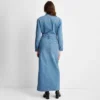 Women's Long Sleeve Denim Maxi Shirtdress - Universal Thread™ Medium Wash 2 Women's Long Sleeve Denim Maxi Shirtdress - Universal Thread™ Medium Wash -Universal Thread GUEST 7c050162 10fa 48e4 b0d3 2ca7303bea4a