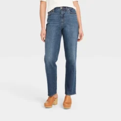 Women's High-Rise Vintage Straight Jeans - Universal Thread™ Dark Blue 7 Women's High-Rise Vintage Straight Jeans - Universal Thread™ Dark Blue -Universal Thread GUEST 7cfba36a 150b 4bd7 b3a6 14be67560ff1