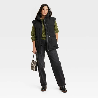 Women's Puffer Vest - Universal Thread™ 4 Women's Puffer Vest - Universal Thread™ - Image 2