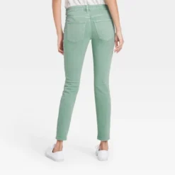 Women's Mid-Rise Skinny Stretch Ankle Jeans - Universal Thread⢠Green