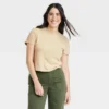 Women's 3pk Shrunken Short Sleeve T-Shirt - Universal Thread™ -Universal Thread GUEST 9bb5ef71 4b87 4f37 97e1 5481ad2bd085