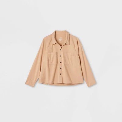 Women's Long Sleeve Adaptive Flannel Faux Button-Down Hook And Loop Shirt - Universal Thread™ 8 Women's Long Sleeve Adaptive Flannel Faux Button-Down Hook And Loop Shirt - Universal Thread™ - Image 6