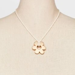 Roped Cord And Charm Quartz Pendant Necklace - Universal Threadâ˘