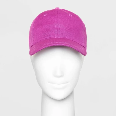 Baseball Hat - Universal Thread™ Fuchsia 3 Baseball Hat - Universal Thread™ Fuchsia