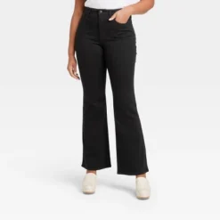 Women's High-Rise Flare Jeans - Universal Thread™ Black -Universal Thread GUEST af630d77 db3b 4e46 8dd5 48766eaf9f76