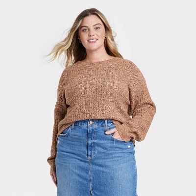 Women's Crewneck Cotton Pullover Sweater - Universal Thread™ 6 Women's Crewneck Cotton Pullover Sweater - Universal Thread™ - Image 4