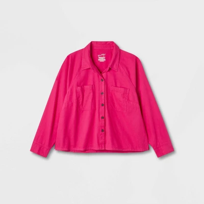 Women's Long Sleeve Adaptive Flannel Faux Button-Down Hook And Loop Shirt - Universal Thread™ 7 Women's Long Sleeve Adaptive Flannel Faux Button-Down Hook And Loop Shirt - Universal Thread™ - Image 5