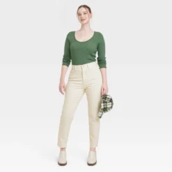 Women's High-Rise 90's Slim Straight Jeans - Universal Thread™ White 13 Women's High-Rise 90's Slim Straight Jeans - Universal Thread™ White -Universal Thread GUEST c6bca884 7153 4cf1 8813 84fac5016044