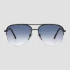 Women's Aviator Sunglasses - Universal Thread™ Black -Universal Thread GUEST ce44969f 27b6 42c3 b3a0 2b149642a8f8