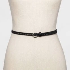 Women's 3pk Laser Cut Belt - Universal Thread™