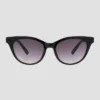 Women's Narrow Cateye Sunglasses - Universal Thread™ Black -Universal Thread GUEST d8ef5ded eeb3 4b0a be96 c49f1c9f1c0a