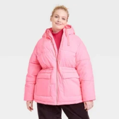 Women's Puffer Jacket - Universal Thread™ -Universal Thread GUEST dadffb10 24cf 44f5 8768 456f73430c33