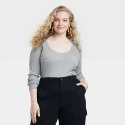 Women's Long Sleeve Ribbed V-Neck T-Shirt - Universal Thread™ 12 Women's Long Sleeve Ribbed V-Neck T-Shirt - Universal Thread™ -Universal Thread GUEST dd29b0c6 9b62 4ce9 bb3e bf8c5637a33b