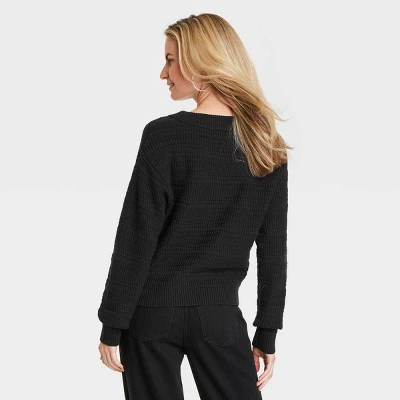 Women's Crewneck Cotton Pullover Sweater - Universal Thread™ 3 Women's Crewneck Cotton Pullover Sweater - Universal Thread™