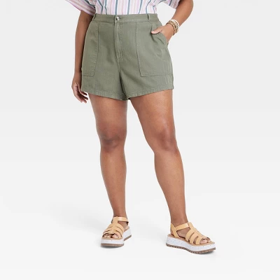 Women's High-Rise Utility Shorts - Universal Thread™ 6 Women's High-Rise Utility Shorts - Universal Thread™ - Image 4
