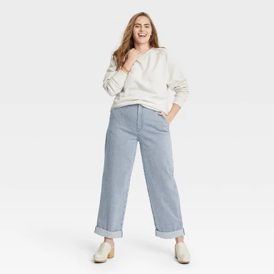 Women's High-Rise Straight Jeans - Universal Thread™ 7 Women's High-Rise Straight Jeans - Universal Thread™ - Image 5